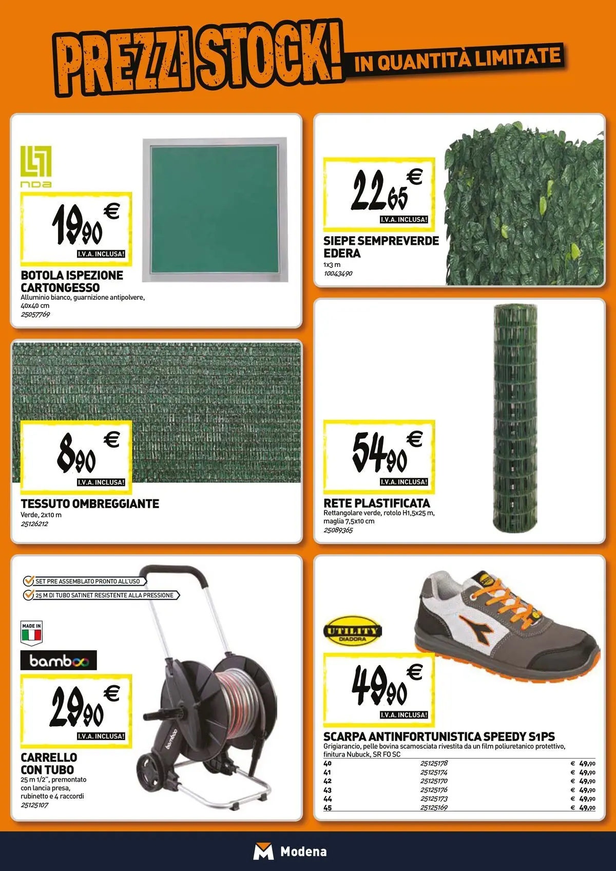 Nuovo TECNOMAT - Straordinari prezzi stock! dal 26/03/2026 > offerte anteprima 🛍️ | Pagina: 16 | Prodotti: Tubo, Carrello, Alluminio