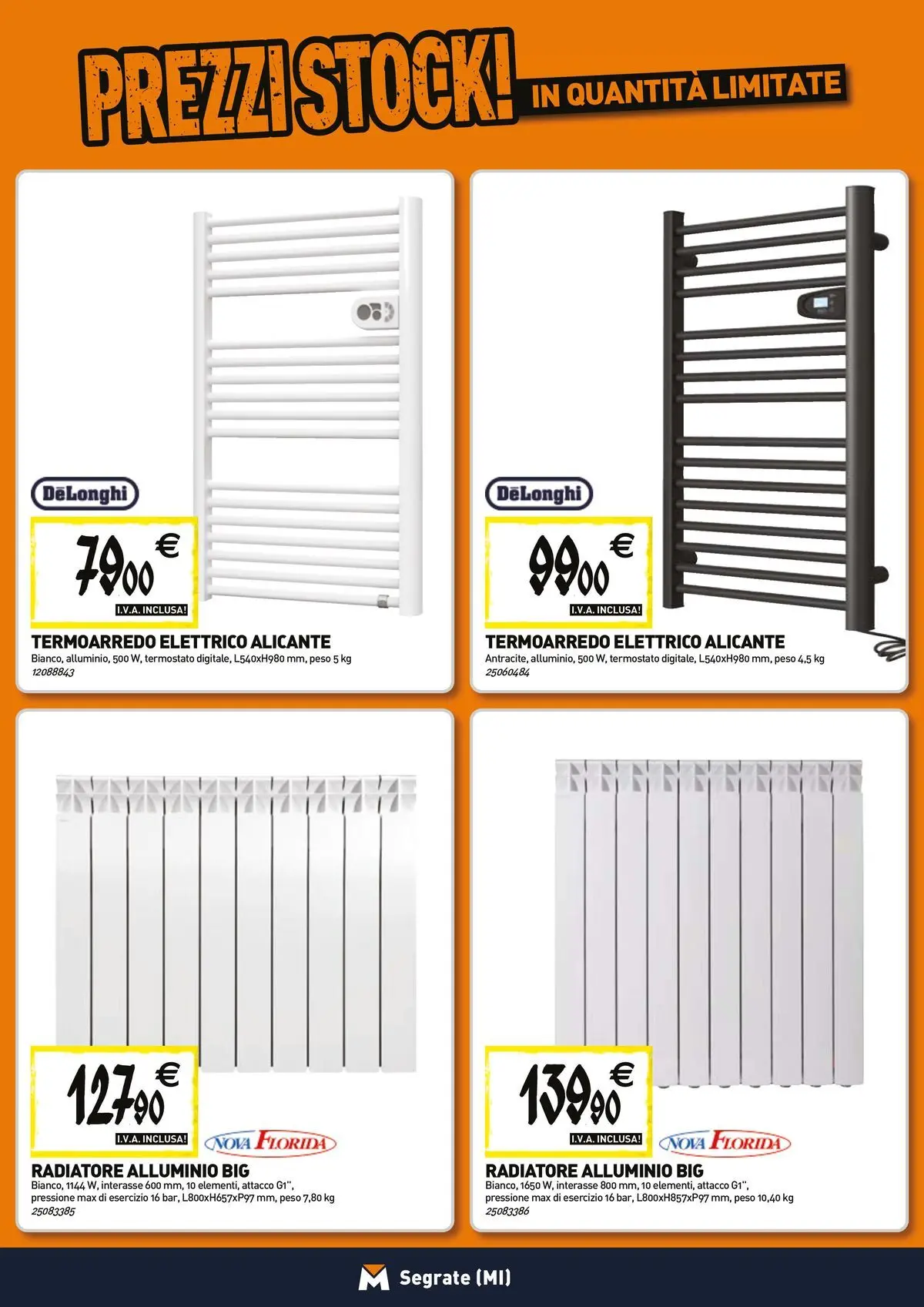 Nuovo TECNOMAT - Straordinari prezzi stock! dal 26/03/2026 > offerte anteprima 🛍️ | Pagina: 6 | Prodotti: Alluminio