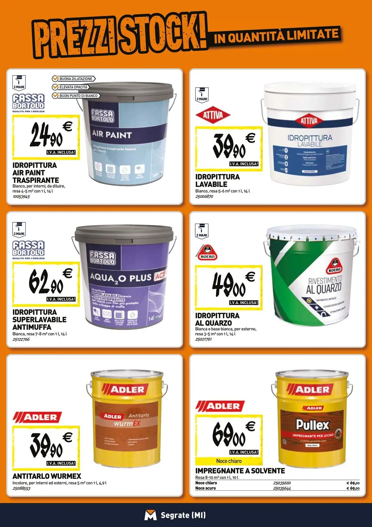 Nuovo TECNOMAT - Straordinari prezzi stock! dal 26/03/2026 > offerte anteprima 🛍️ | Pagina: 12 | Prodotti: Impregnante