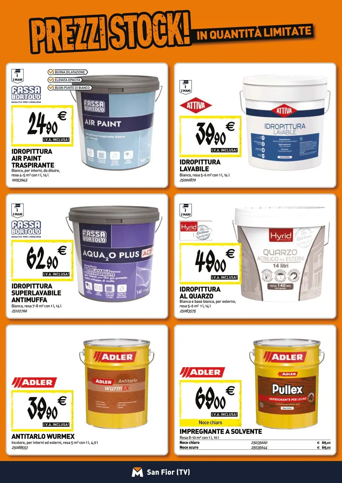 Nuovo TECNOMAT - Straordinari prezzi stock! dal 26/03/2026 > offerte anteprima 🛍️ | Pagina: 10 | Prodotti: TV, Impregnante