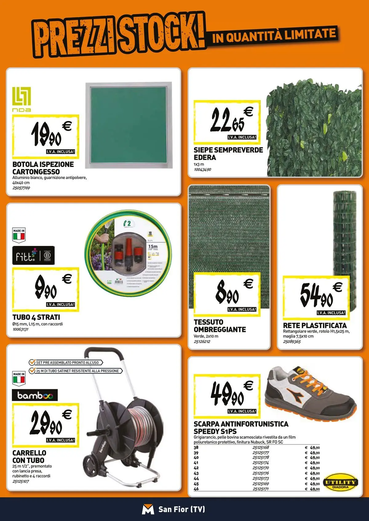 Nuovo TECNOMAT - Straordinari prezzi stock! dal 26/03/2026 > offerte anteprima 🛍️ | Pagina: 15 | Prodotti: Tubo, Carrello, TV, Alluminio