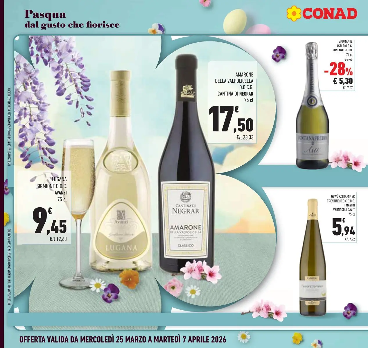 Volantino Conad dal 25/03/2026 > Anteprima | Pagina: 8 | Prodotti: Spumante