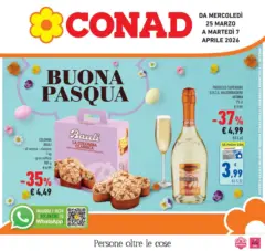 Anteprima del volantino Conad - Buona Pasqua valido a partire dal 24.03.2026