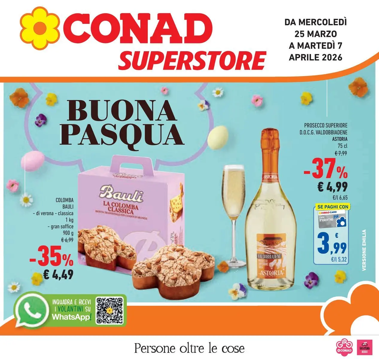 Volantino Conad dal 25/03/2026 > Anteprima | Pagina: 1 | Prodotti: Prosecco