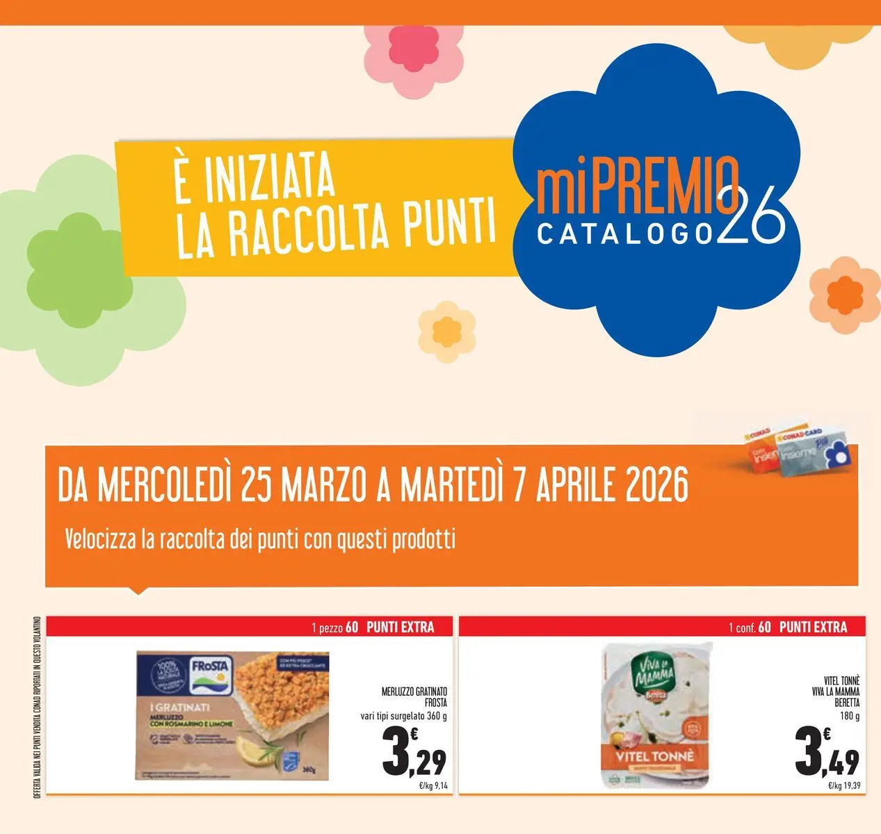 Volantino Conad dal 25/03/2026 > Anteprima | Pagina: 44 | Prodotti: Rosmarino, Merluzzo, Limone