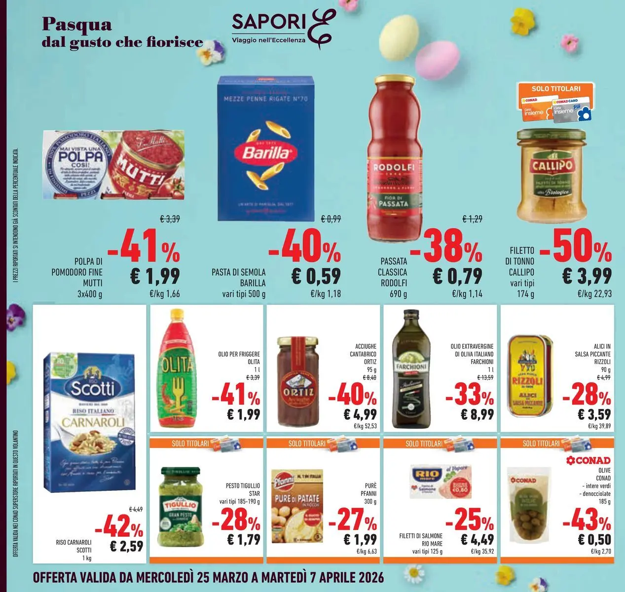 Volantino Conad dal 24/03/2026 > Anteprima | Pagina: 30 | Prodotti: Riso, Patate, Pesto, Tonno