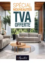 L'Ameublier Profitez de la TVA OFFERTE* sur une s&eacute;lection d&rsquo;articles jusqu&rsquo;au 25 avril 2026 dans votre magasin L&rsquo;Ameublier. - au 25.04.2026