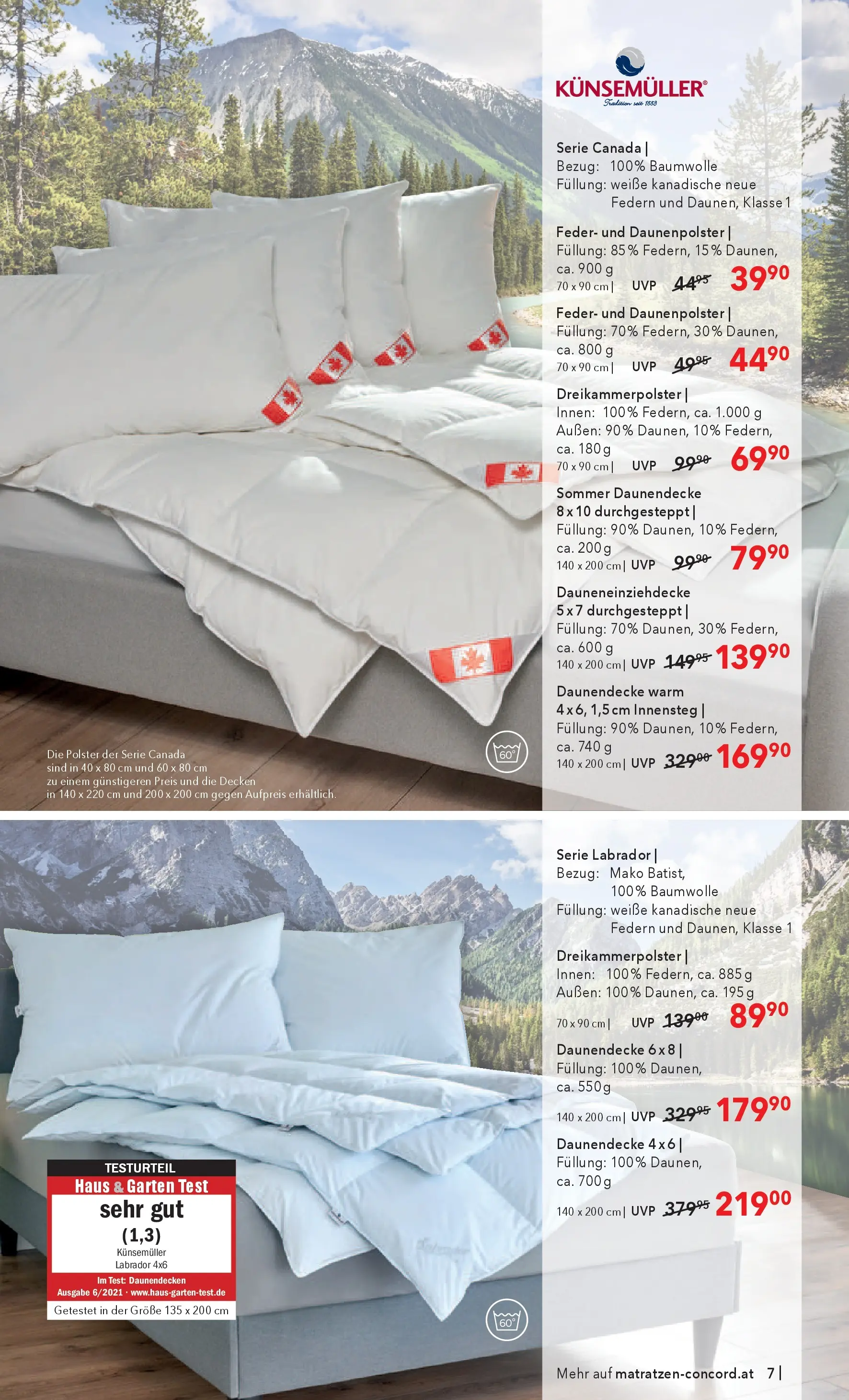 Matratzen Concord Aus Liebe zu gutem Schlaf - Deutschlandsberg von 25.03.2026 - Aktuelle Angebote | Seite: 7