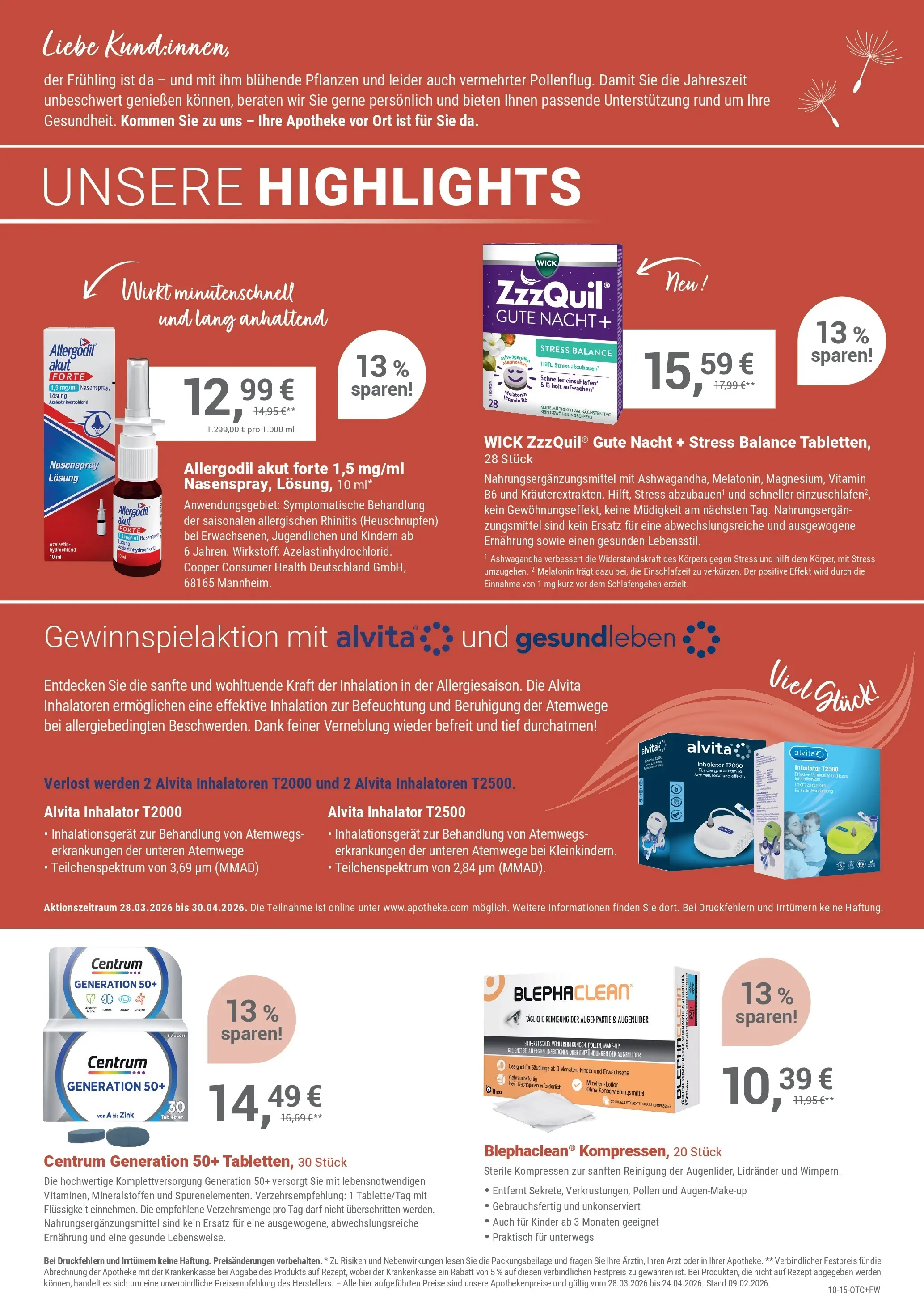 Angebote - Ihre Apotheke vor Ort: Jetzt alle Angebote auch online entdecken! (ab 27.03.2026) zum Blättern | Seite: 2