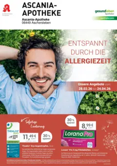 Angebote - Ihre Apotheke vor Ort: Jetzt alle Angebote auch online entdecken! ab 27.03.2026 gültig