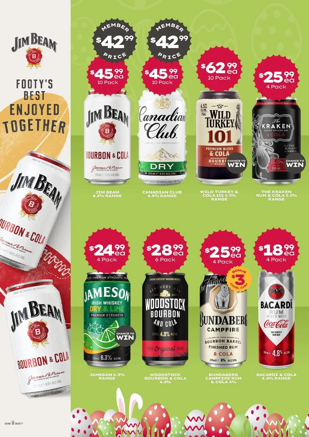 Deals - Crack open Unseriously Good Easter Deals today! - 29/03/2026 > weekly / monthly specials | Page: 4 | Products: Bourbon, Rum, Turkey, Lime
