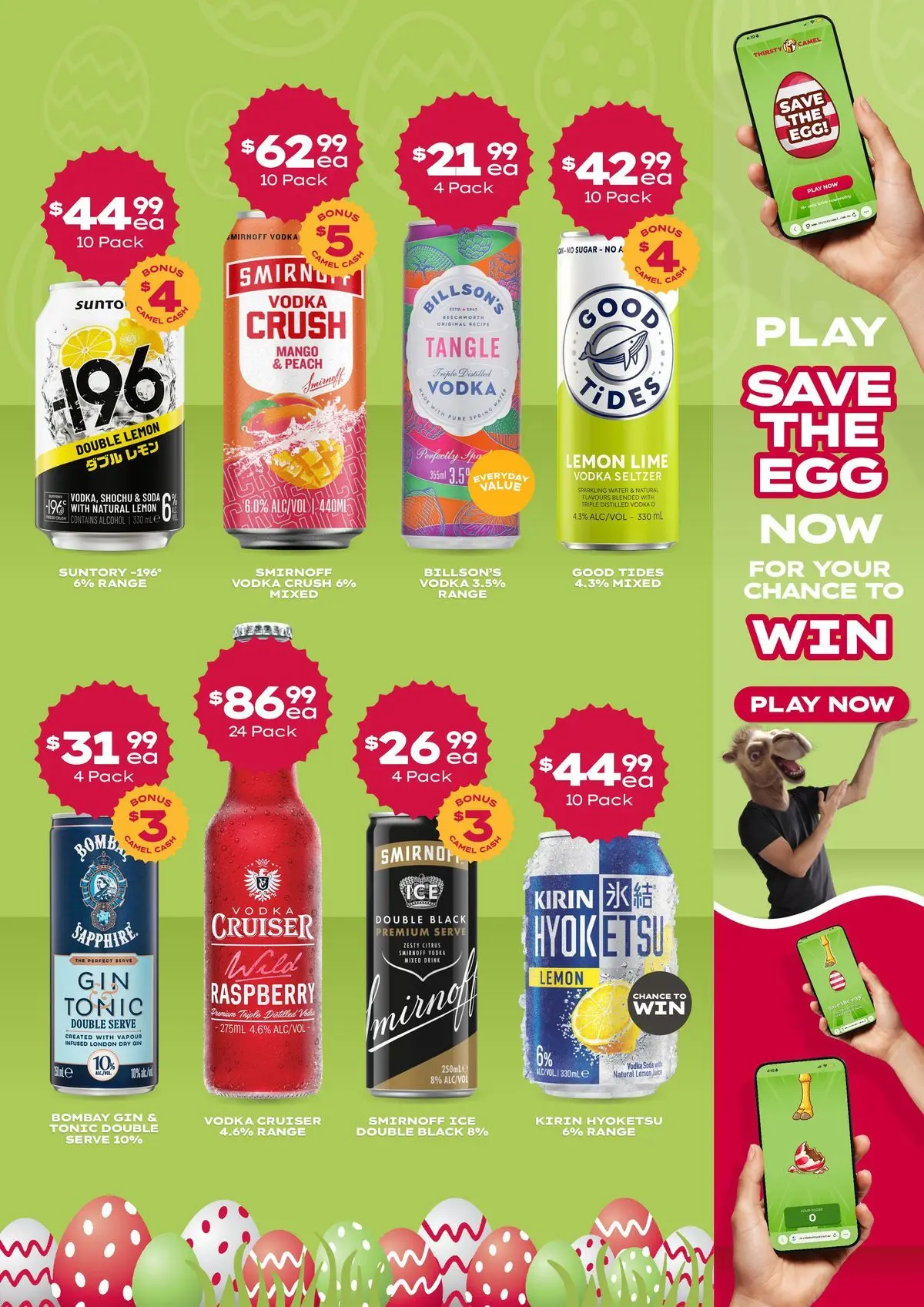 Deals - Crack open Unseriously Good Easter Deals today! - 29/03/2026 > weekly / monthly specials | Page: 5 | Products: Gin, Sugar, Lemon, Lime