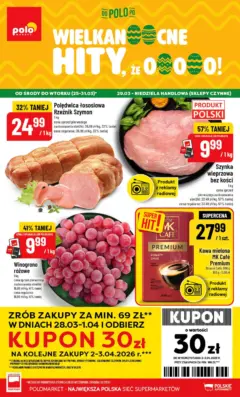 Pogląd oferty "POLOmarket - Nowe promocje w POLOmarket do 31.03" - ważna od 24.03.2026