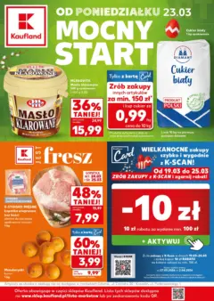 Pogląd oferty "Kaufland gazetka - Mocny start" - ważna od 23.03.2026