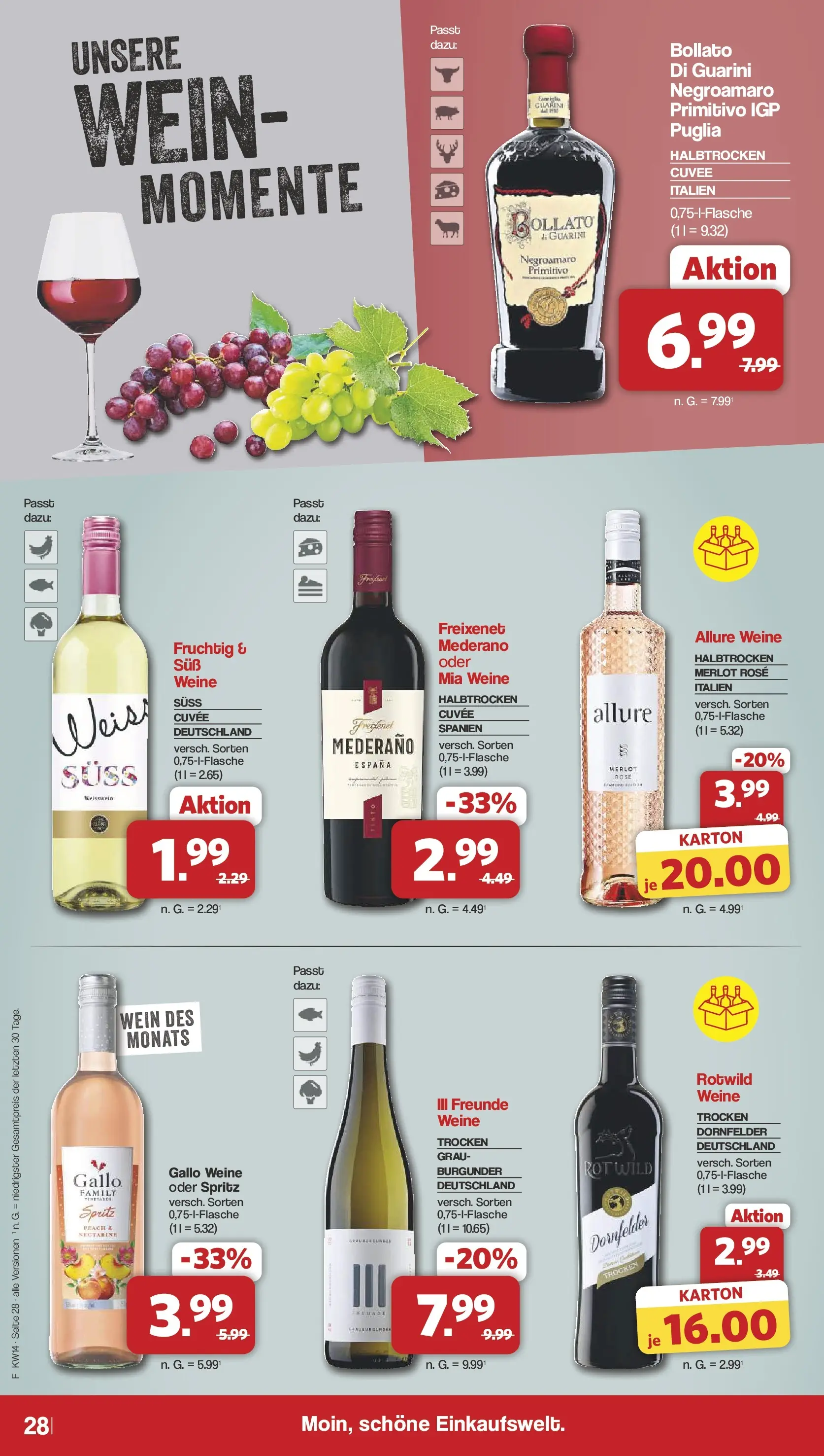 Famila Nordwest Wochenangebote (ab 30.03.2026) zum Blättern | Seite: 30 | Produkte: Freixenet, Weißwein, Merlot, Wein
