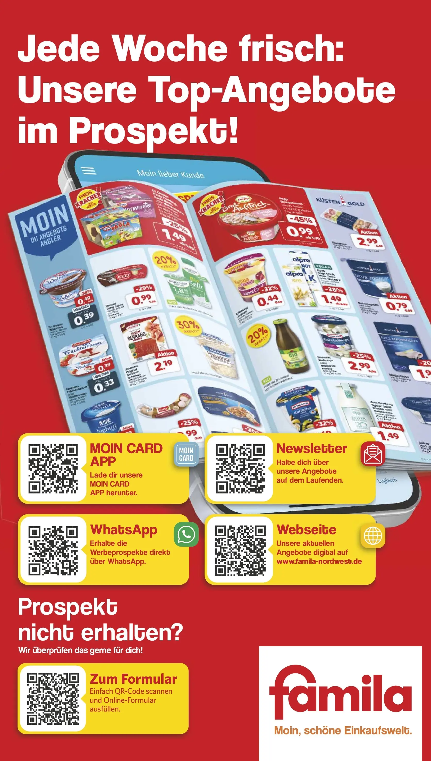 Famila Nordwest Wochenangebote (ab 30.03.2026) zum Blättern | Seite: 46 | Produkte: Kefir, Joghurt, Alpro