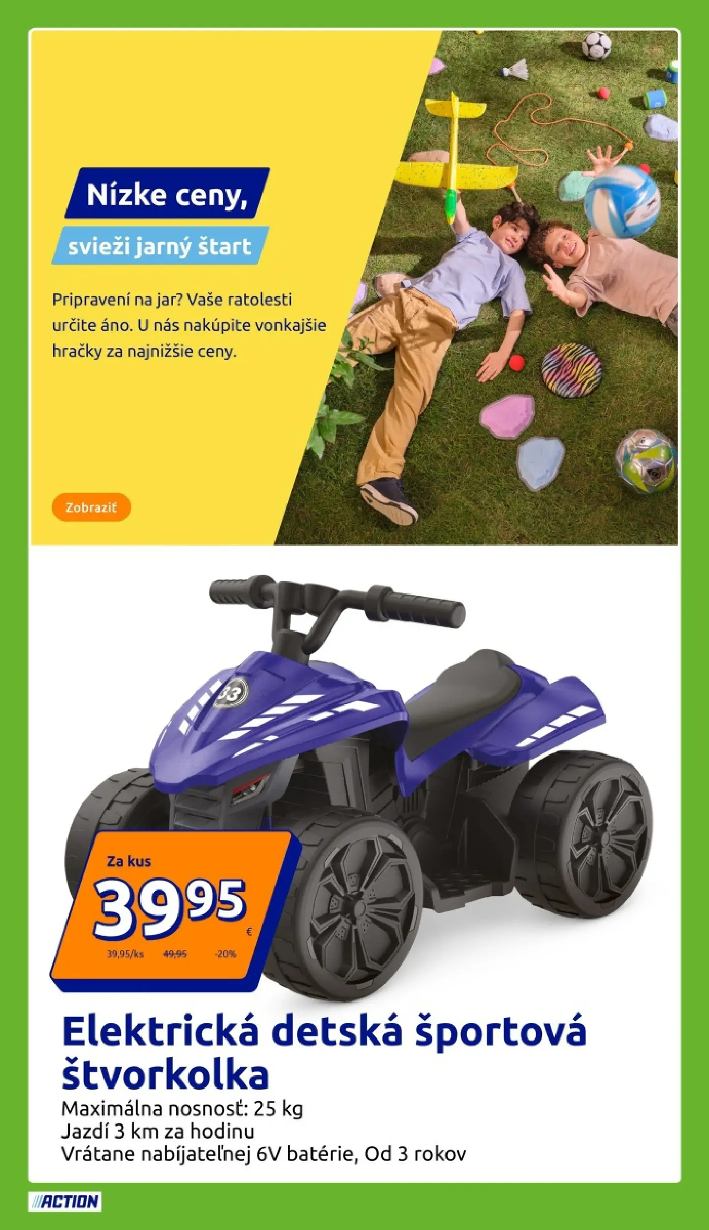 Action leták platný do 31.03.2026 od 25.03.2026 » aktuálna akcia | Strana: 17 | Produkty: Hračky, Jar