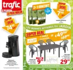 Trafic Les bonnes affaires du jardin - au 29.03.2026
