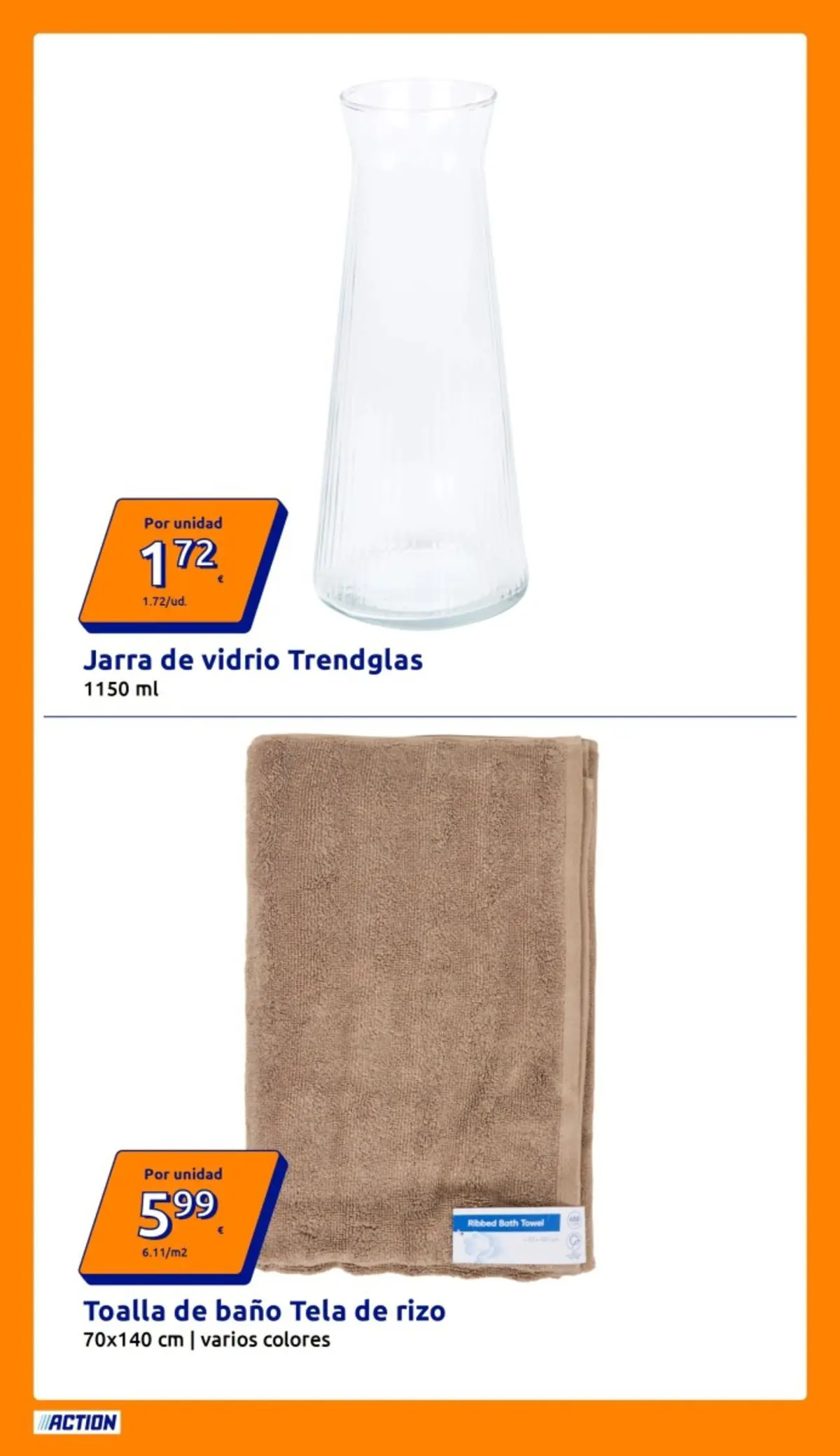 Action folleto 25/03/2026 - 31/03/2026 | Página: 29 | Productos: Toalla de baño, Baño