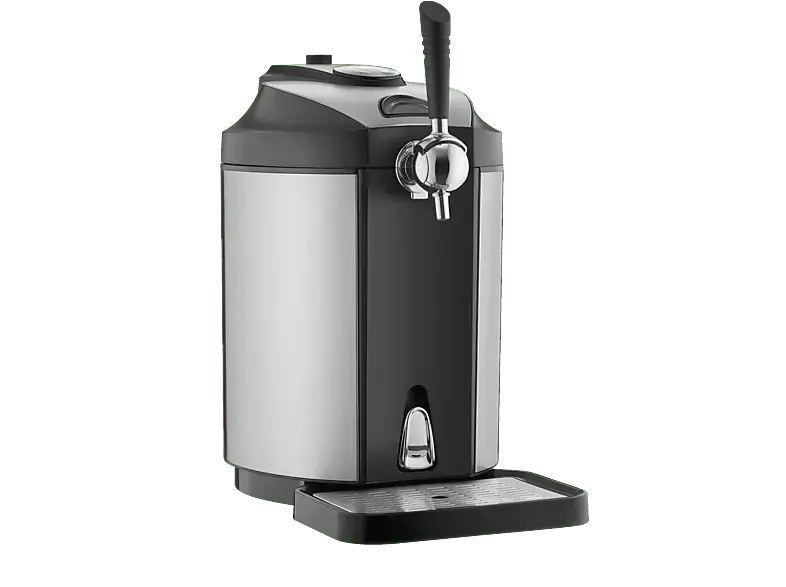 Caso 0582 BeerMaster Bierzapfanlage , Schwarz/Inox/Chrom