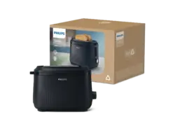Philips HD2511/90 Series 3000 Toaster (Schwarz, 900 Watt, Schlitze: 2)
