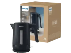 Philips HD9411/90 Series 3000 Wasserkocher (Schwarz, 1.7, 2200 Watt)