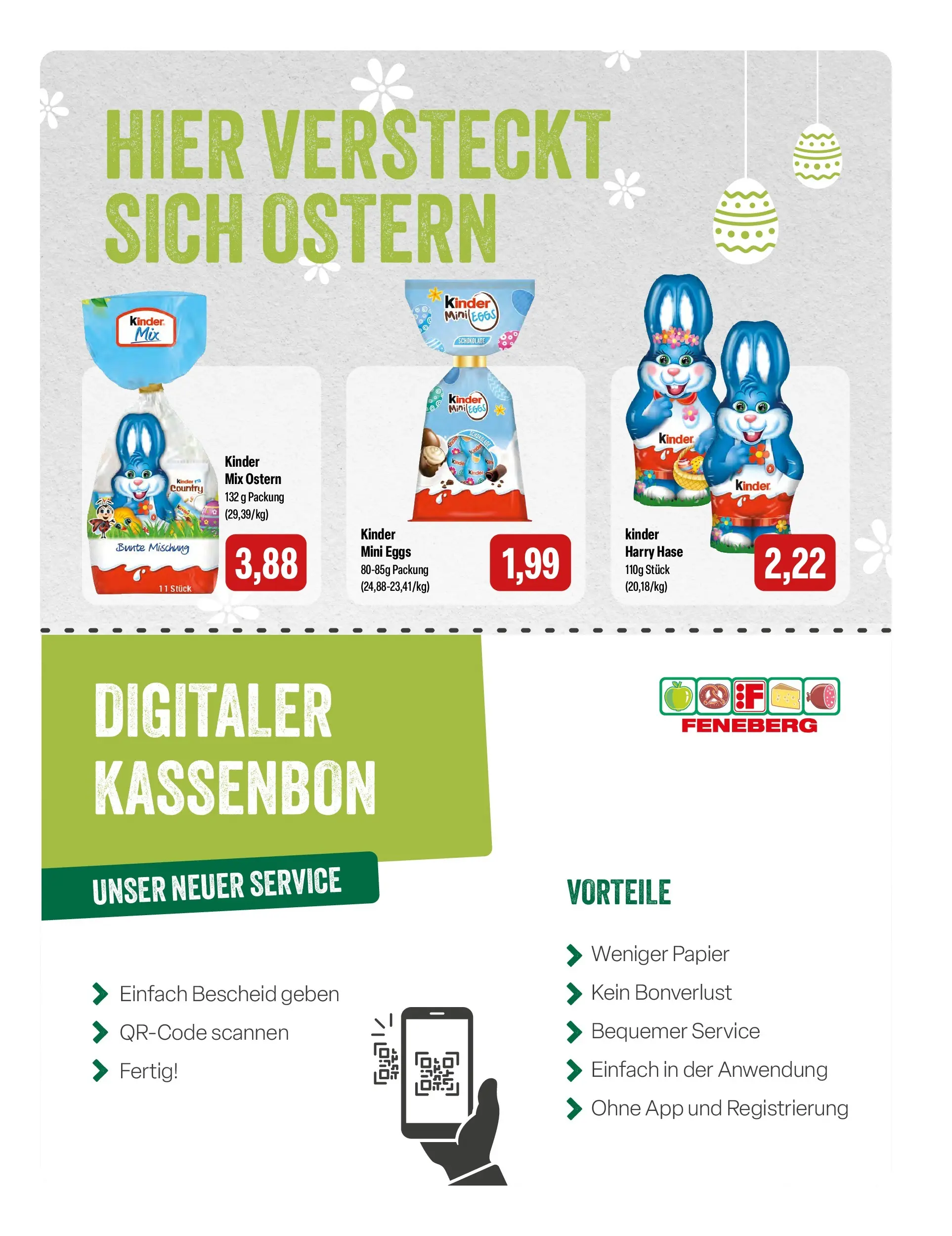 Feneberg Aktuelle Angebote (ab 02.04.2026) zum Blättern | Seite: 9 | Produkte: Schokolade