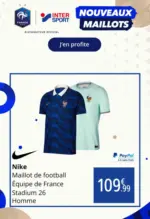 INTERSPORT Nouveaux maillots - au 05.04.2026