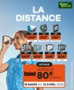 Golf Plus D&eacute;couvrez la technologie Bushnell et profitez d&egrave;s maintenant de notre offre exceptionnelle avec jusqu&rsquo;&agrave; -80&euro; sur une s&eacute;lection d&rsquo;&eacute;quipements Bushnell. - au 13.04.2026