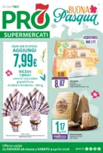 PRO7 Supermercati Buona Pasqua - al 04.04.2026