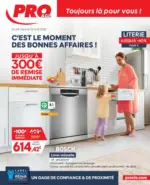 PRO&Cie Bonnes Affaires - Jusqu'&agrave; 300&euro; de remise ! - au 12.04.2026