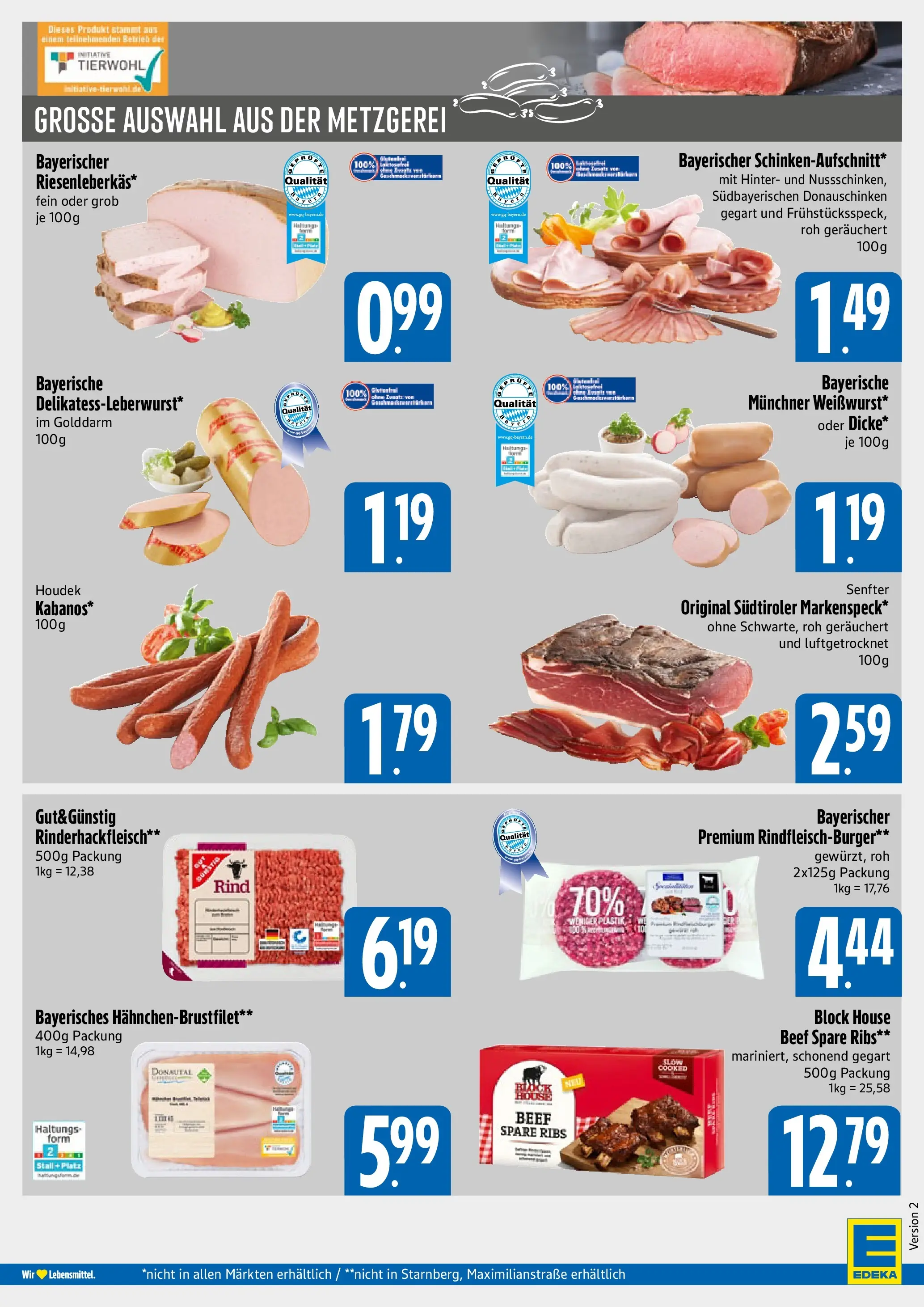 Angebote - E xpress: Wochenangebote (ab 29.03.2026) zum Blättern | Seite: 4 | Produkte: Spare ribs