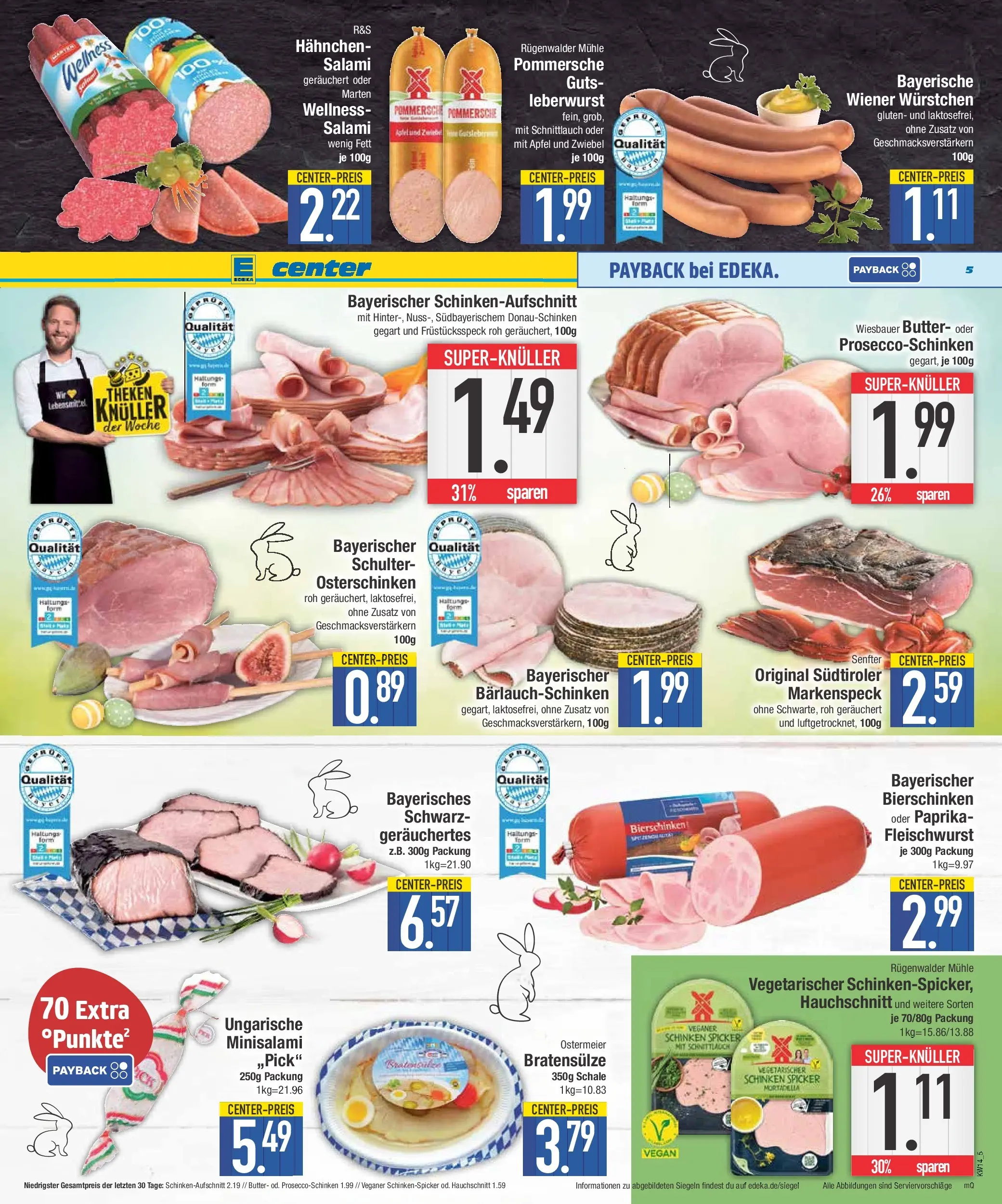 Edeka prospekt Neustadt	 (ab 29.03.2026) » Angebote Online | Seite: 5 | Produkte: Äpfel, Paprika, Salami, Schinken