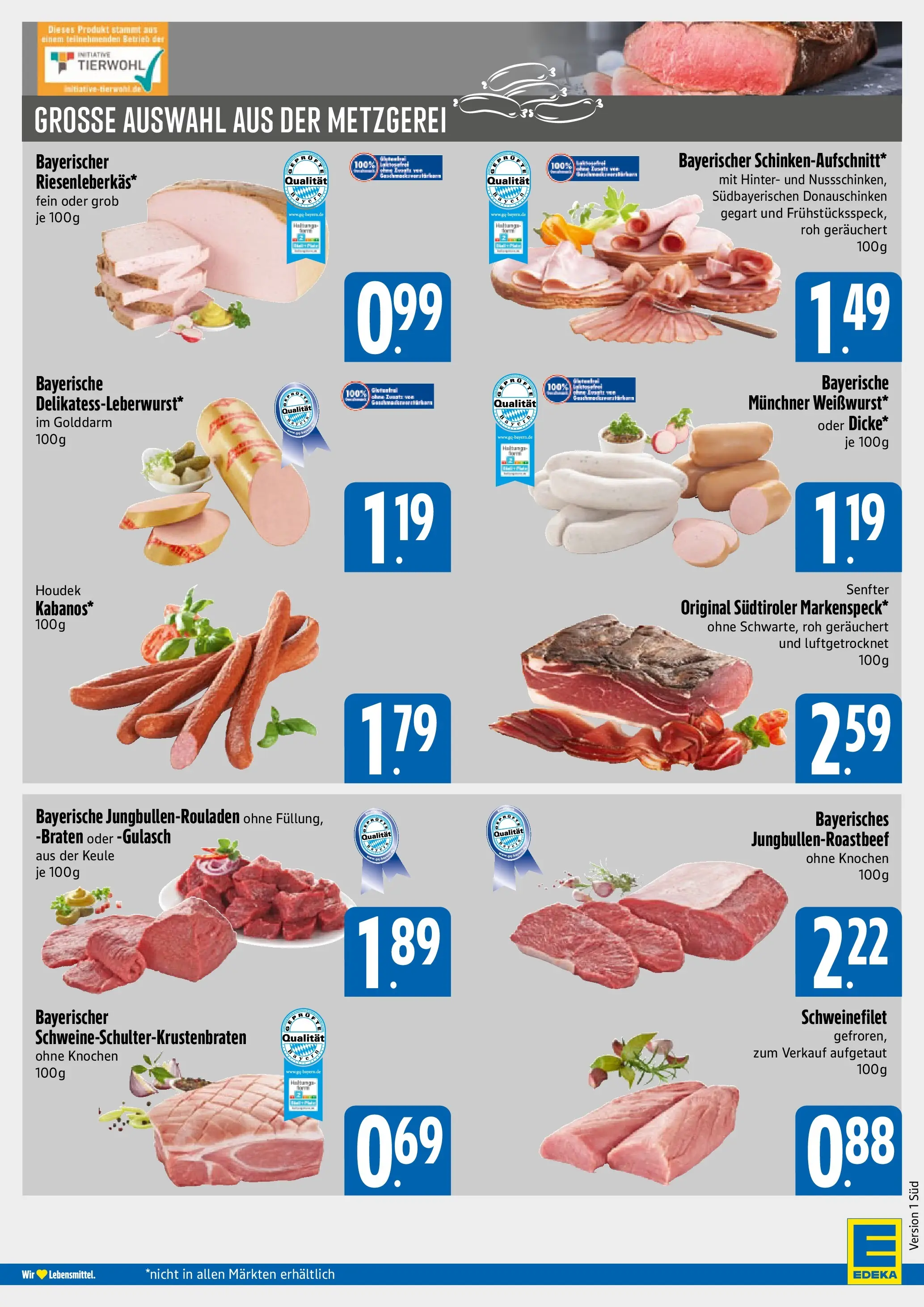 Edeka prospekt München	 (ab 29.03.2026) » Angebote Online | Seite: 4 | Produkte: Schweinefilet, Gulasch