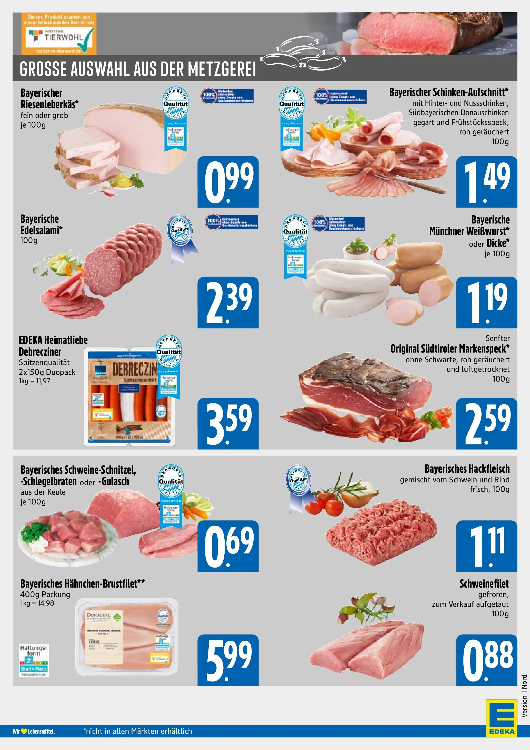 Angebote - E xpress: Wochenangebote (ab 29.03.2026) zum Blättern | Seite: 4 | Produkte: Schweinefilet, Gulasch, Hackfleisch