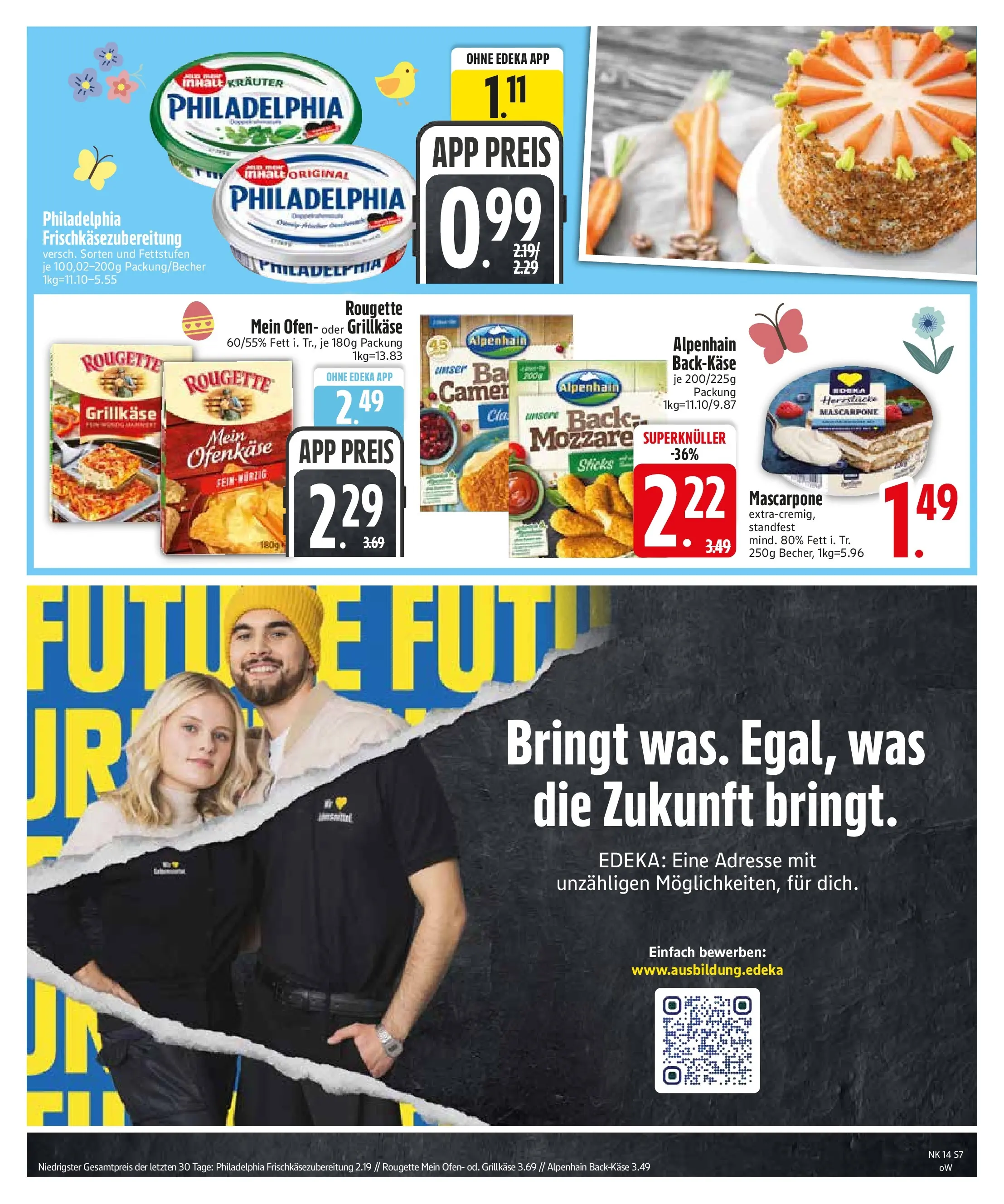 Edeka prospekt Sonthofen	 (ab 29.03.2026) » Angebote Online | Seite: 9 | Produkte: Ofen, Mascarpone, Philadelphia