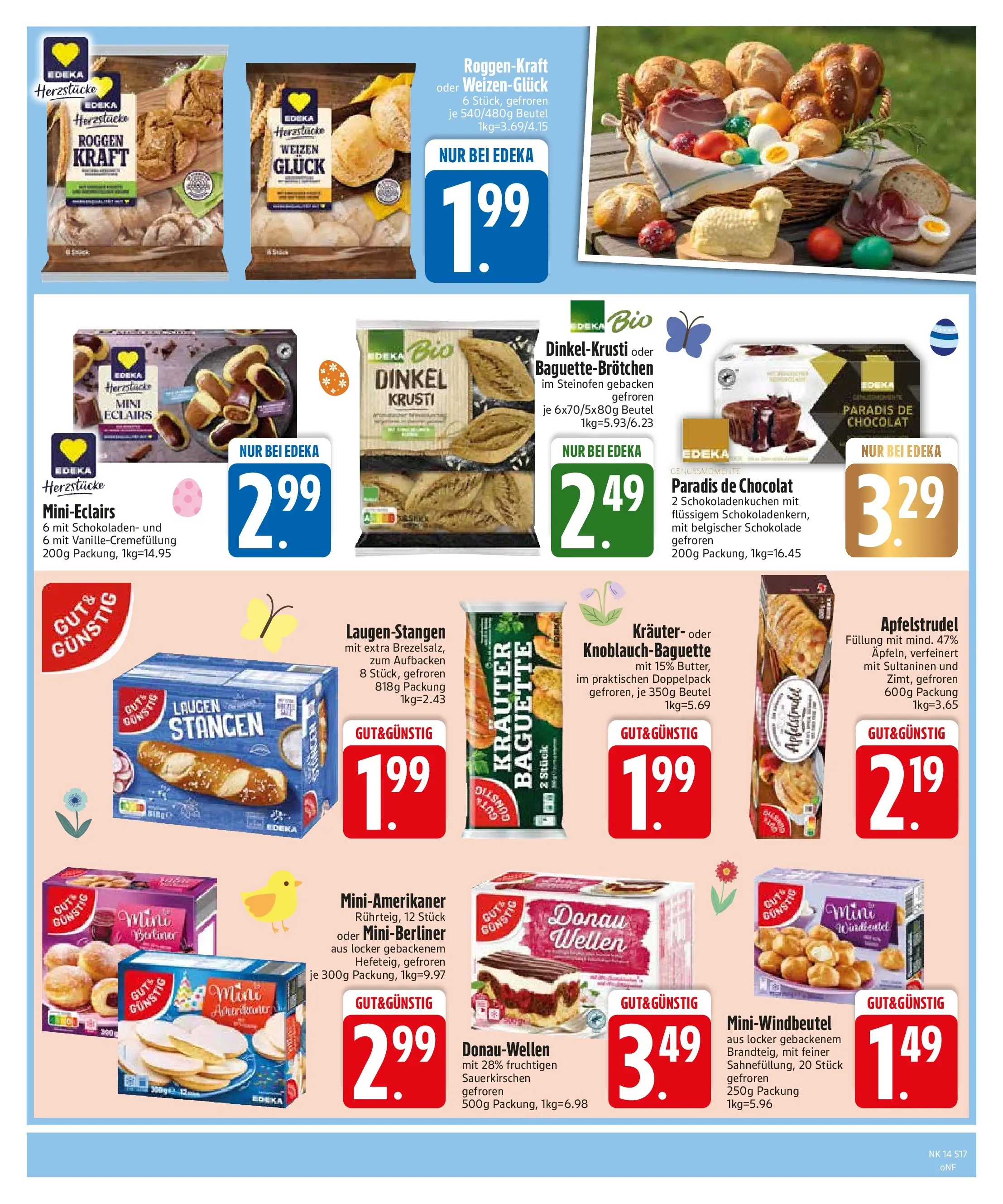 Edeka prospekt Zwiesel	 (ab 29.03.2026) » Angebote Online | Seite: 19 | Produkte: Schokolade, Baguette