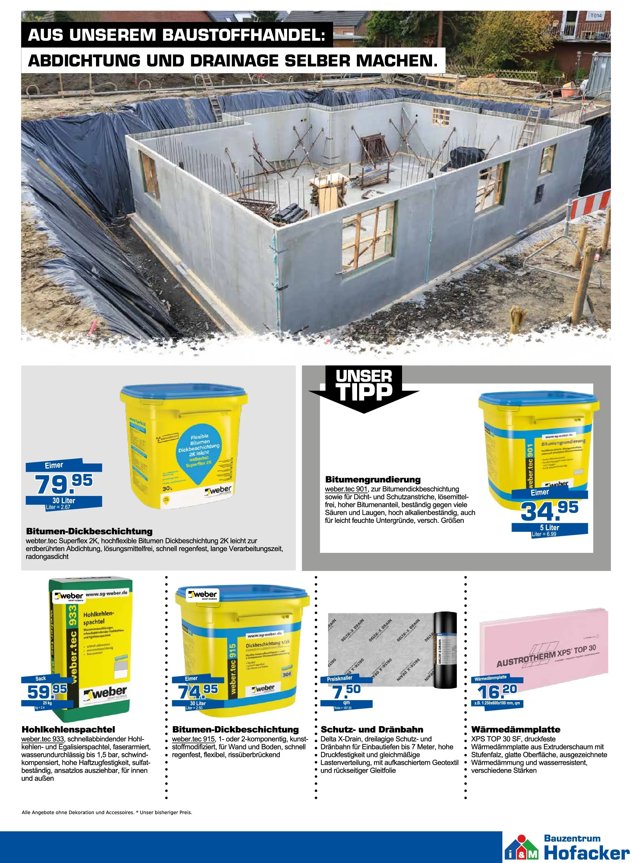 Angebote - Bauzentrum Hofacker: Frühlingsfest (ab 17.04.2026) zum Blättern | Seite: 5 | Produkte: Top