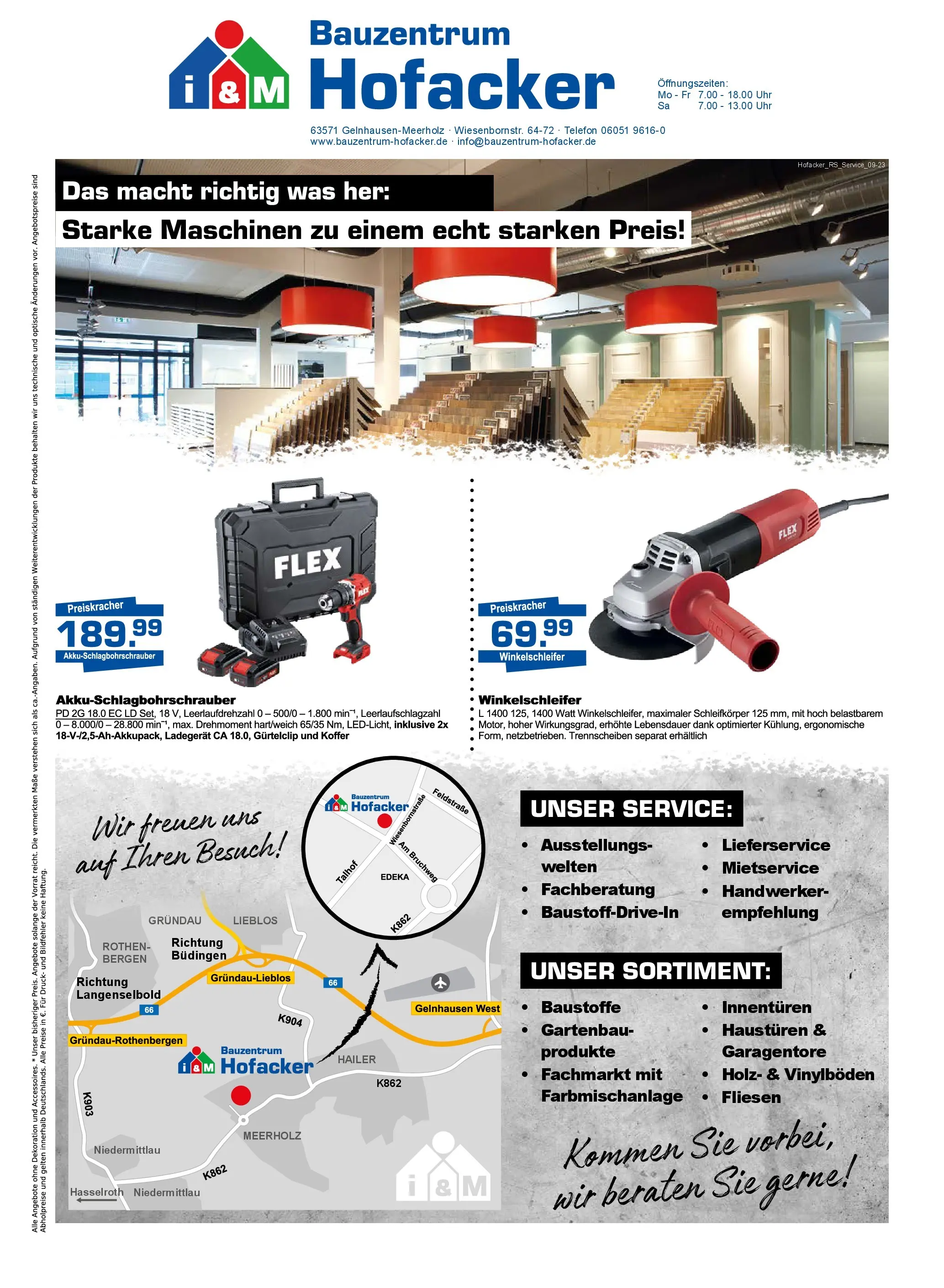 Angebote - Bauzentrum Hofacker: Frühlingsfest (ab 17.04.2026) zum Blättern | Seite: 8 | Produkte: Koffer, Ladegerät, Telefon, Uhr
