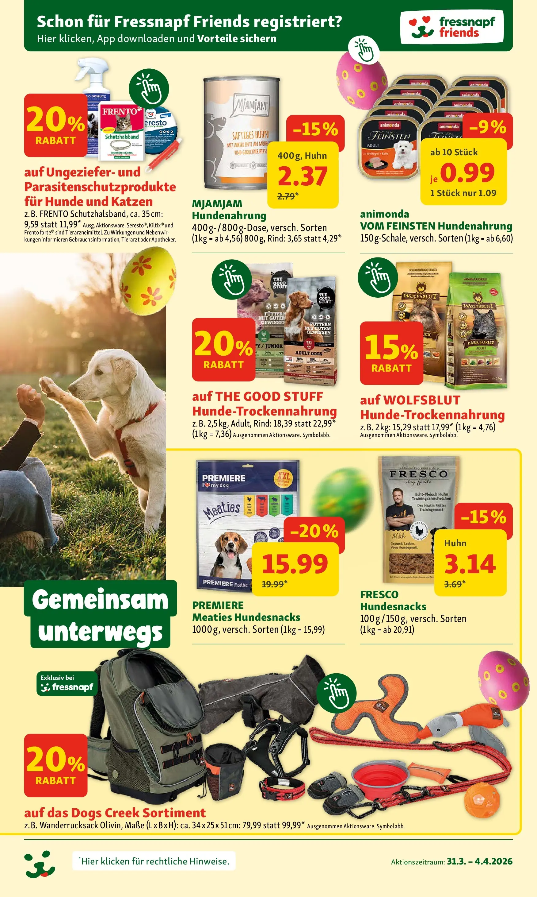 Fressnapf - Fressnapf Angebote 31.03. bis 04.04. von 30.03.2026 - Aktuelle Angebote | Seite: 4