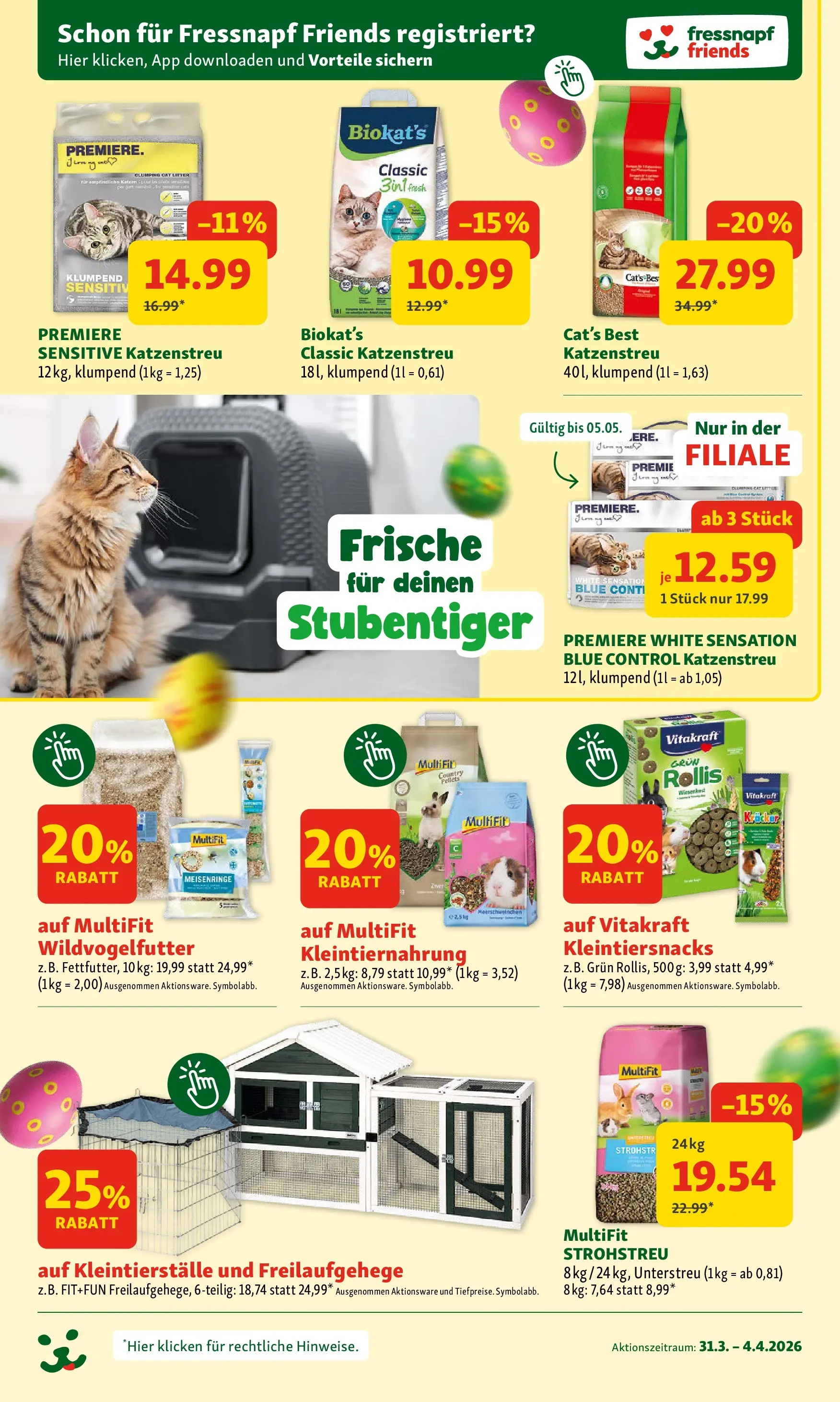 Fressnapf - Fressnapf Angebote 31.03. bis 04.04. von 30.03.2026 - Aktuelle Angebote | Seite: 6