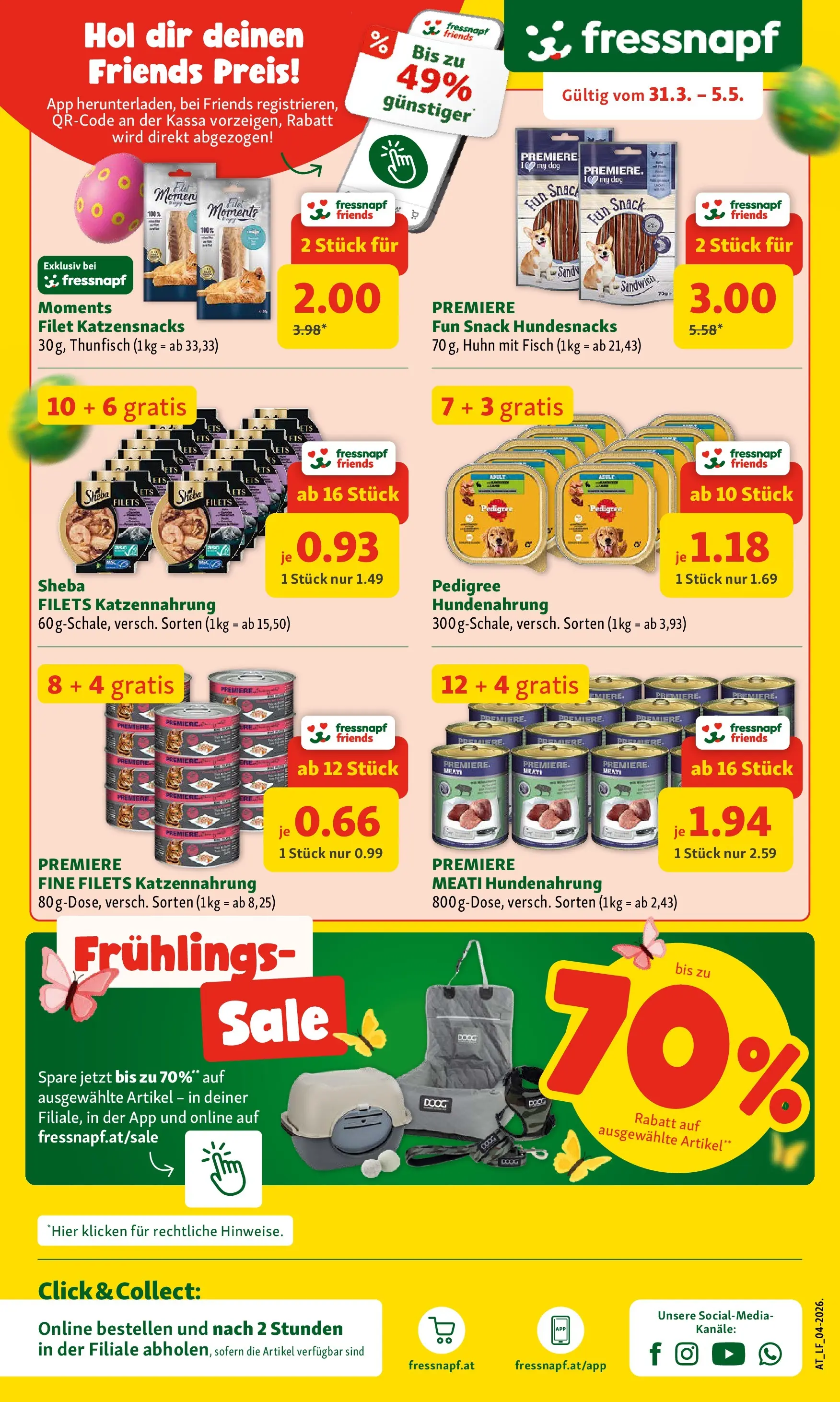 Fressnapf - Fressnapf Angebote 31.03. bis 04.04. von 30.03.2026 - Aktuelle Angebote | Seite: 8 | Produkte: Fisch