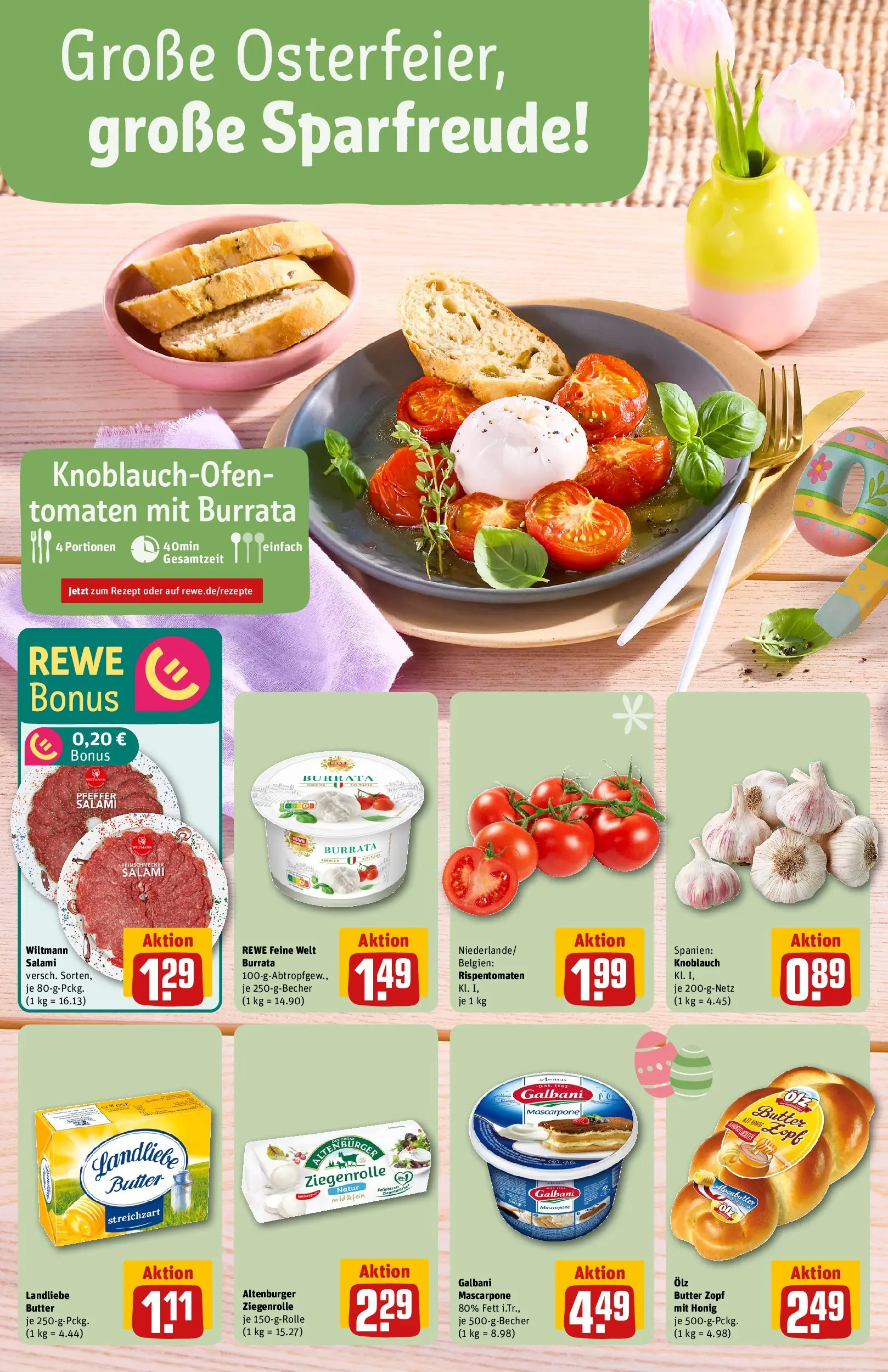 REWE Prospekt ab 29.03.2026 zum Blättern » Angebote | Seite: 4