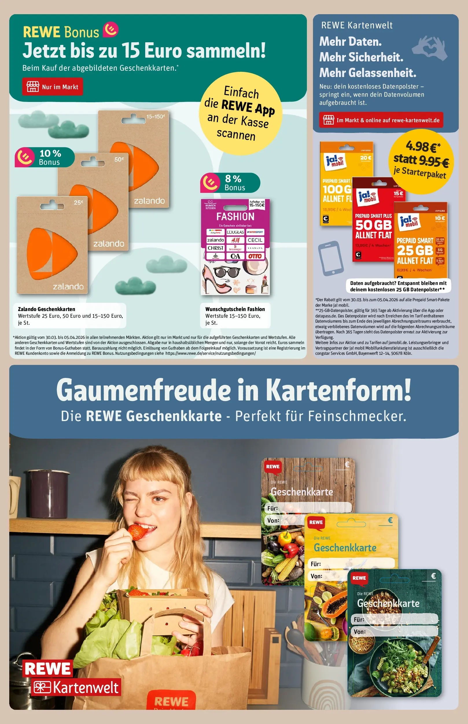 REWE Prospekt ab 29.03.2026 zum Blättern » Angebote | Seite: 19