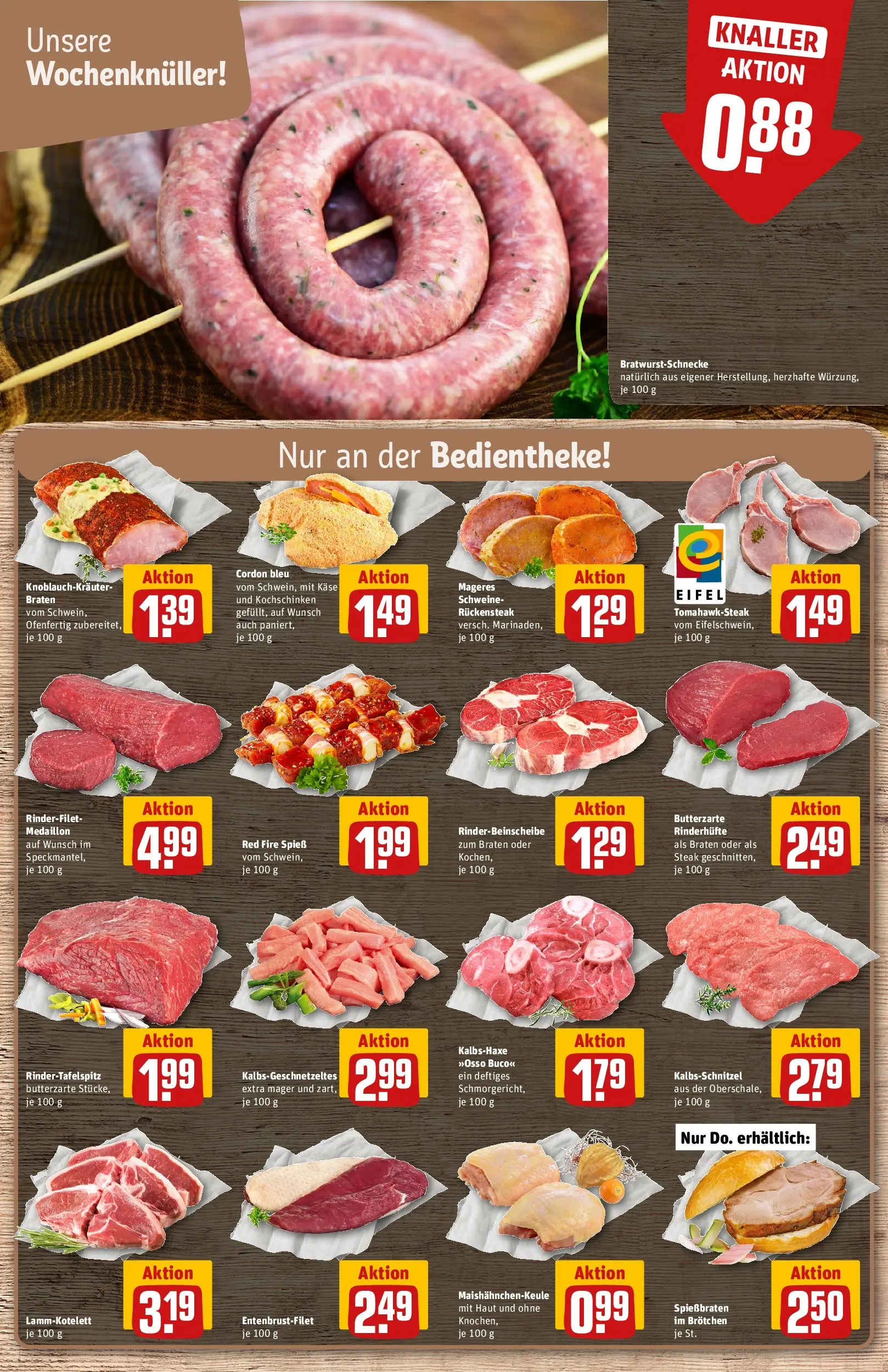 REWE Prospekt ab 30.03.2026 zum Blättern » Angebote | Seite: 10 | Produkte: Käse, Rinderfilet, Steak
