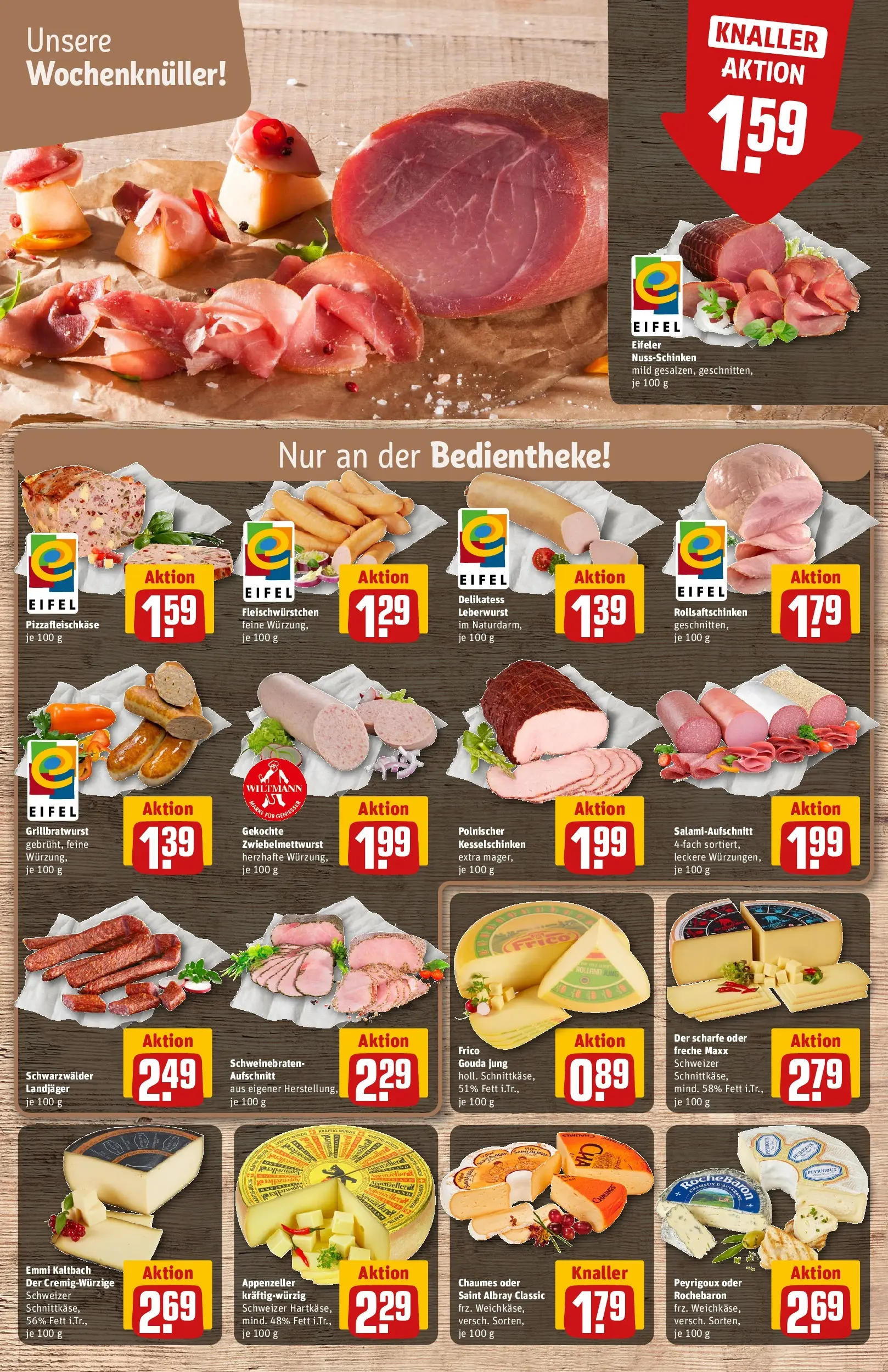 REWE Prospekt ab 30.03.2026 zum Blättern » Angebote | Seite: 11 | Produkte: Gouda