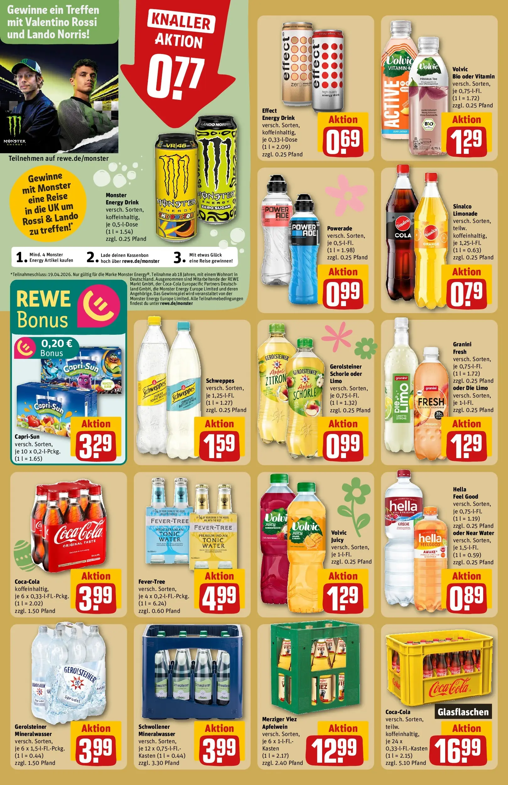 REWE Prospekt ab 30.03.2026 zum Blättern » Angebote | Seite: 18 | Produkte: Capri sun, Mineralwasser, Zitrone, Volvic