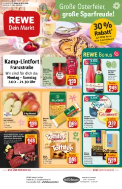 Rewe Prospekt Kamp-Lintfort	 ab 30.03.2026 gültig