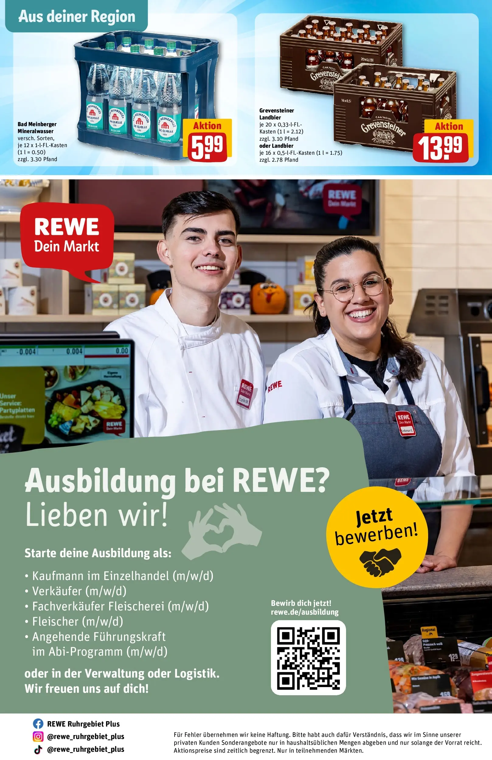 REWE Prospekt ab 29.03.2026 zum Blättern » Angebote | Seite: 34