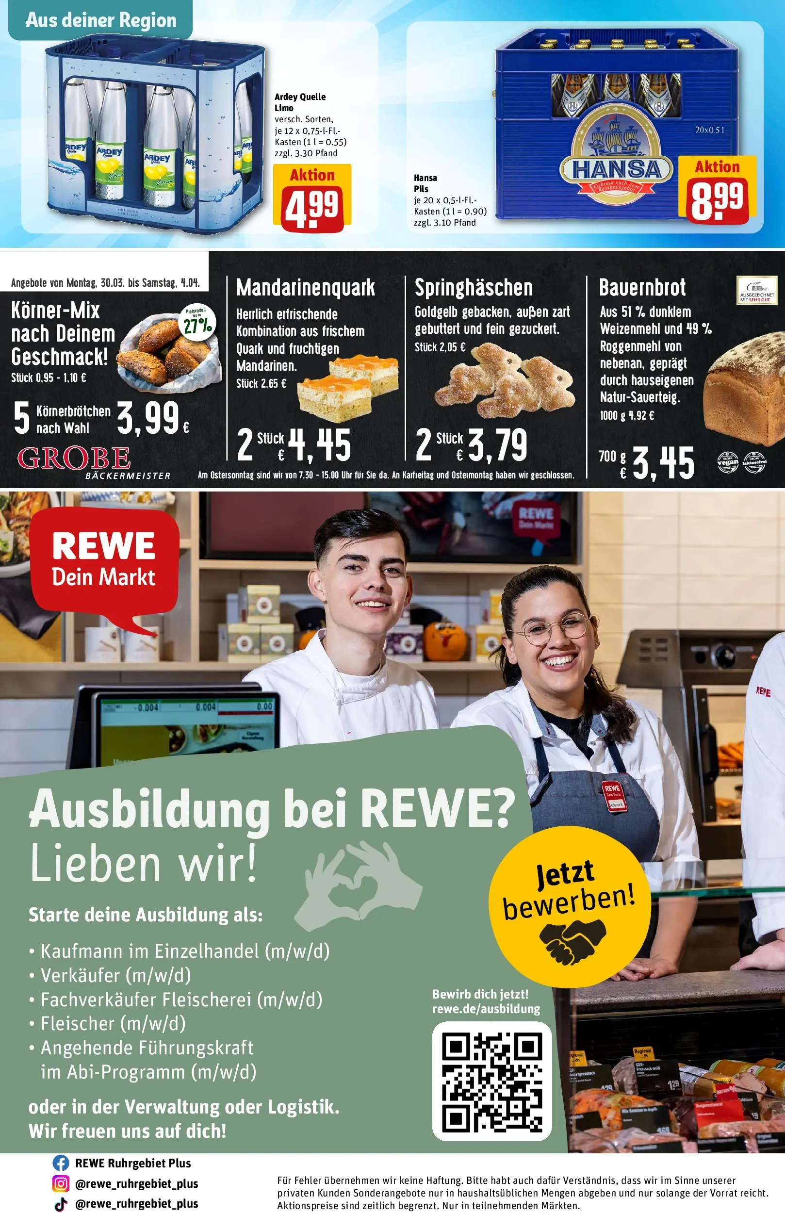 REWE Prospekt ab 30.03.2026 zum Blättern » Angebote | Seite: 34